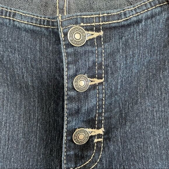 Jordache Jeans - 28” inseam - 32” waist- unfinished raw hem - 9” rise - Picture 6 of 12